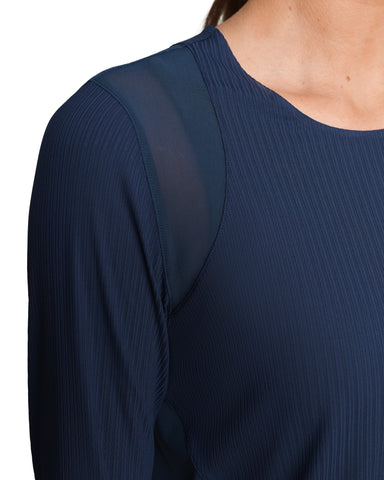 Rhone Lightspeed Long Sleeve in Navy Blue at Baseline Social