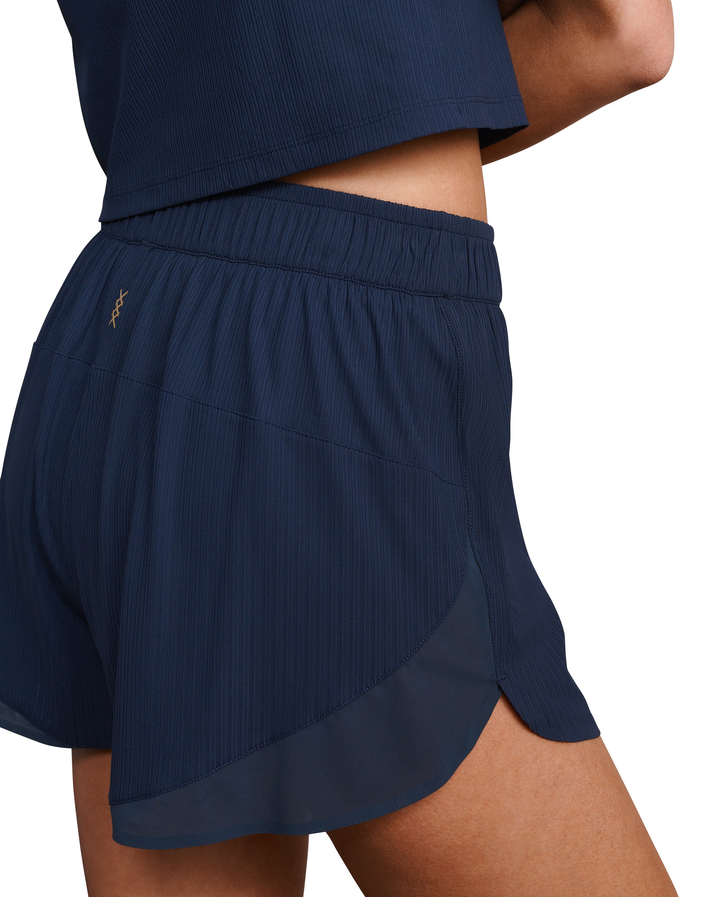 Rhone Lightspeed Short in Navy Blue at Baseline Social