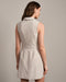 Rhone Saltair Dress in Taupe Stripe at Baseline Social