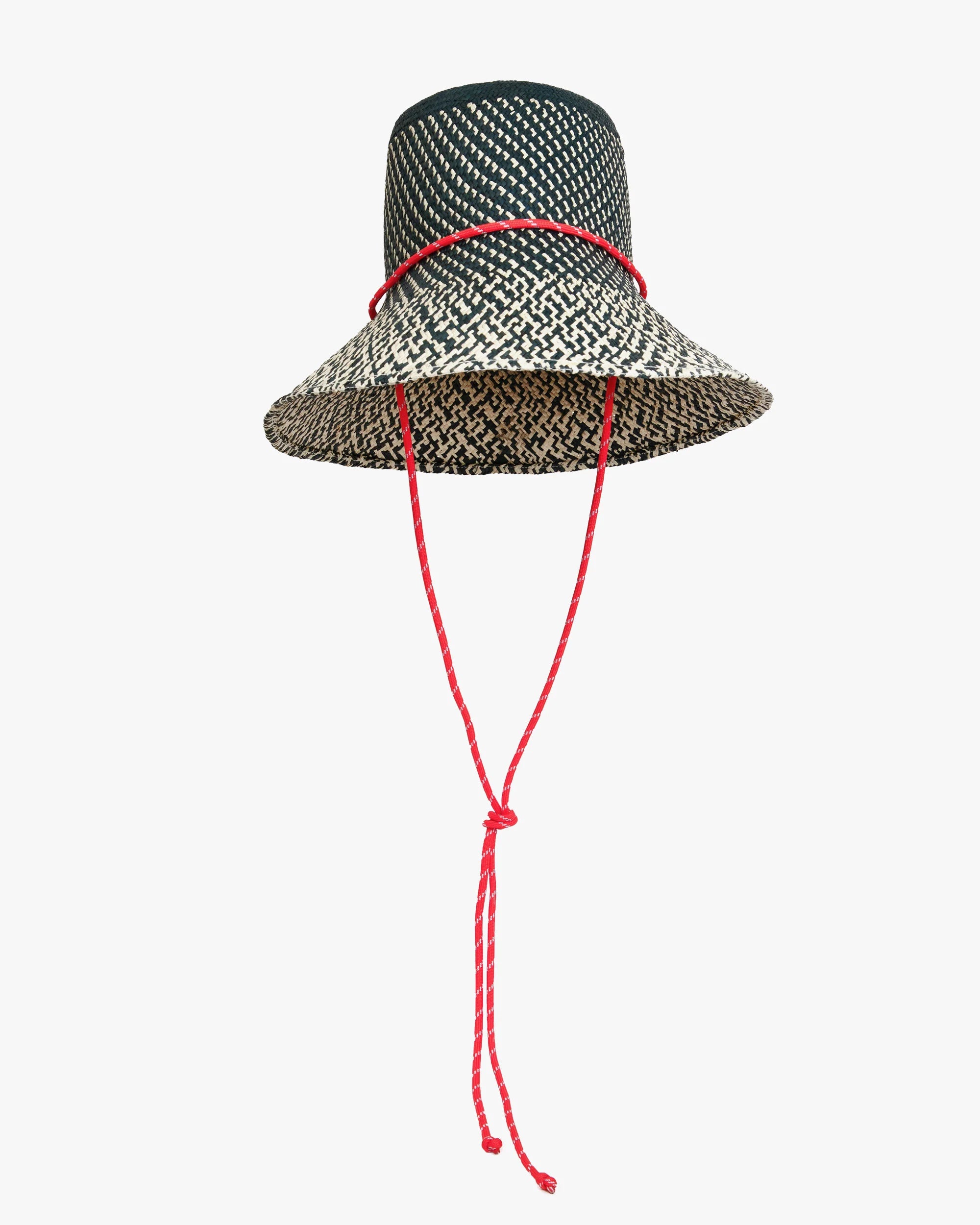 Clare V. Romy Hat in Black/Natural at Baseline Social