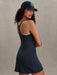 Varley Ruan Court Dress 30" in Blue Nights at Baseline Social