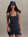 Varley Ruan Court Dress 30" in Blue Nights at Baseline Social