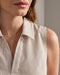 Rhone Saltair Dress in Taupe Stripe at Baseline Social