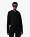 Lacoste Cotton Hoodie in Black at Baseline Social