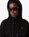 Lacoste Cotton Hoodie in Black at Baseline Social