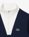 Lacoste Tennis Heritage UV Protect Sweatshirt in Navy Blue/White at Baseline Social