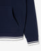 Lacoste Tennis Heritage UV Protect Sweatshirt in Navy Blue/White at Baseline Social