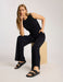 Butter Luxe Travel Trouser in Black