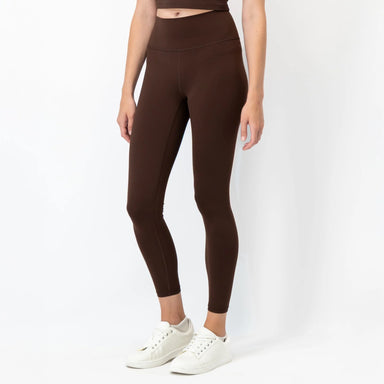 Rhoback Vista High-Rise Legging in Cocoa at Baseline Social