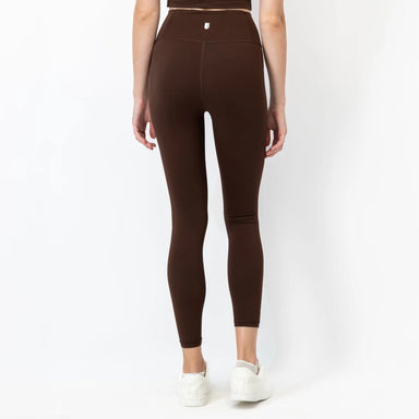 Rhoback Vista High-Rise Legging in Cocoa at Baseline Social