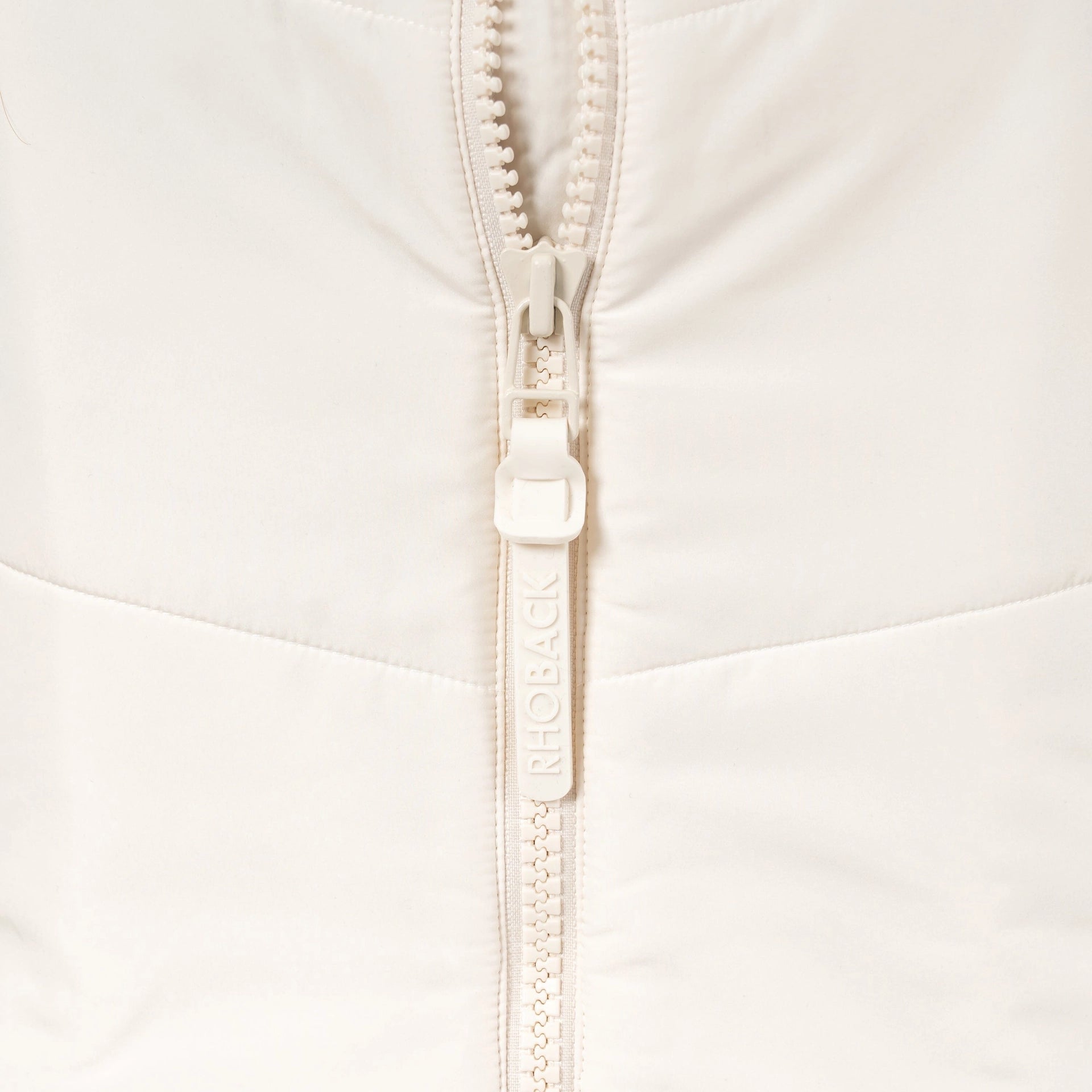 Rhoback Cisco Insulated Vest in Ivory at Baseline Social