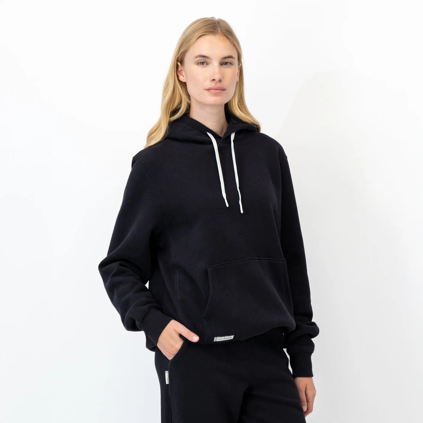 Ready Hoodie in Midnight Black