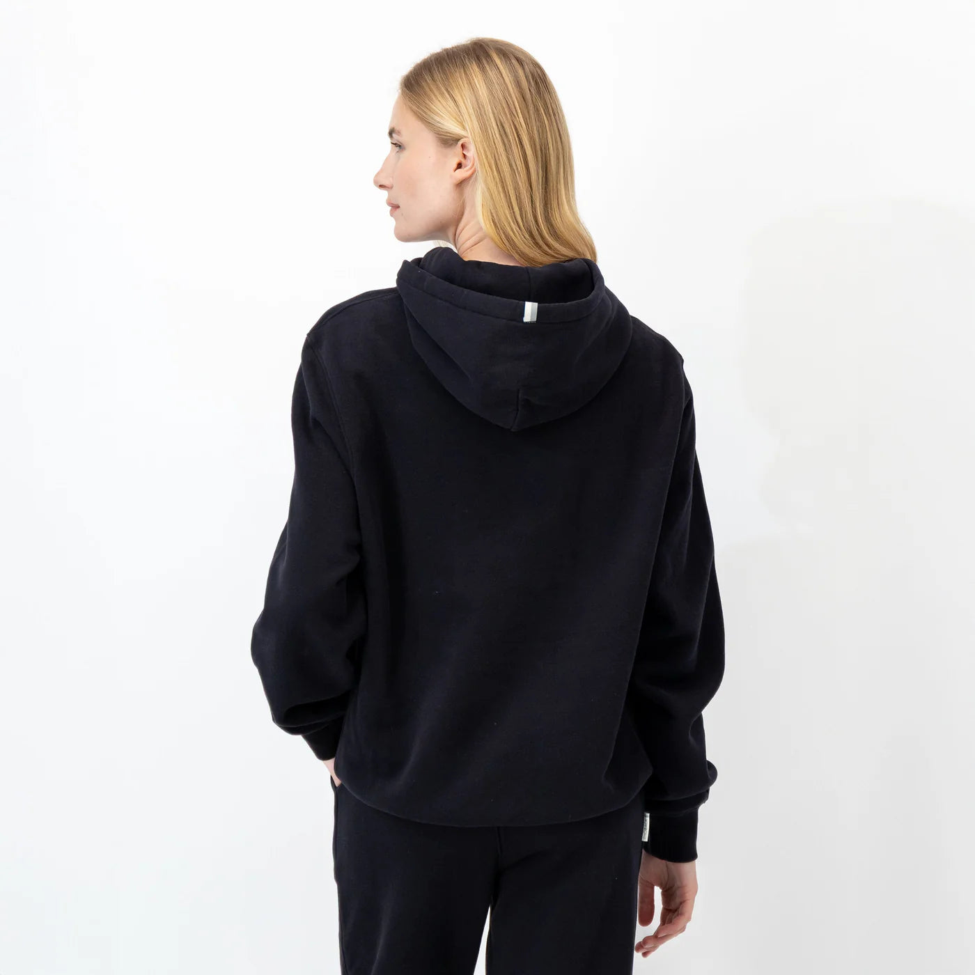 Ready Hoodie in Midnight Black