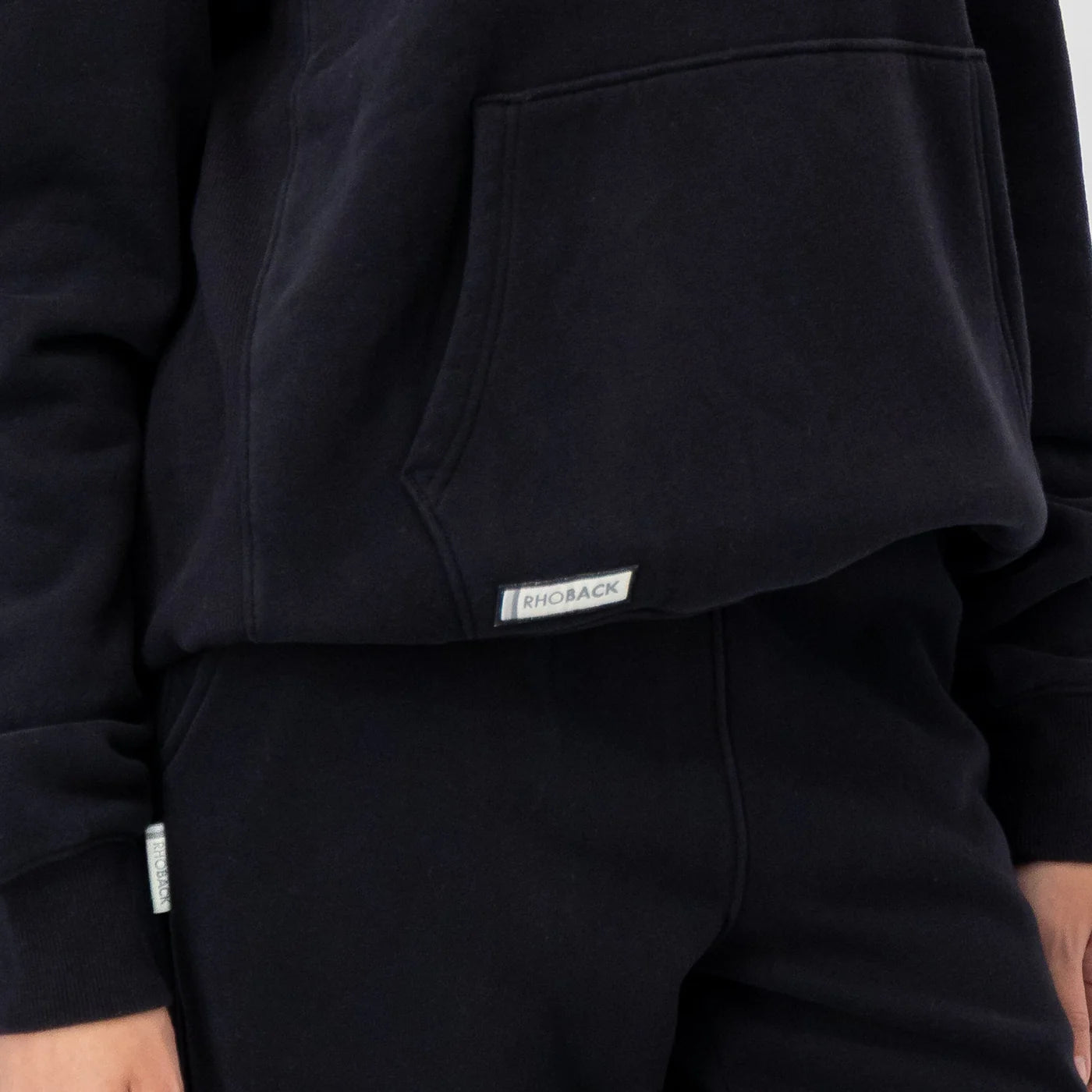 Ready Hoodie in Midnight Black