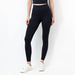 Rhoback Vista High-Rise Legging in Midnight Black at Baseline Social
