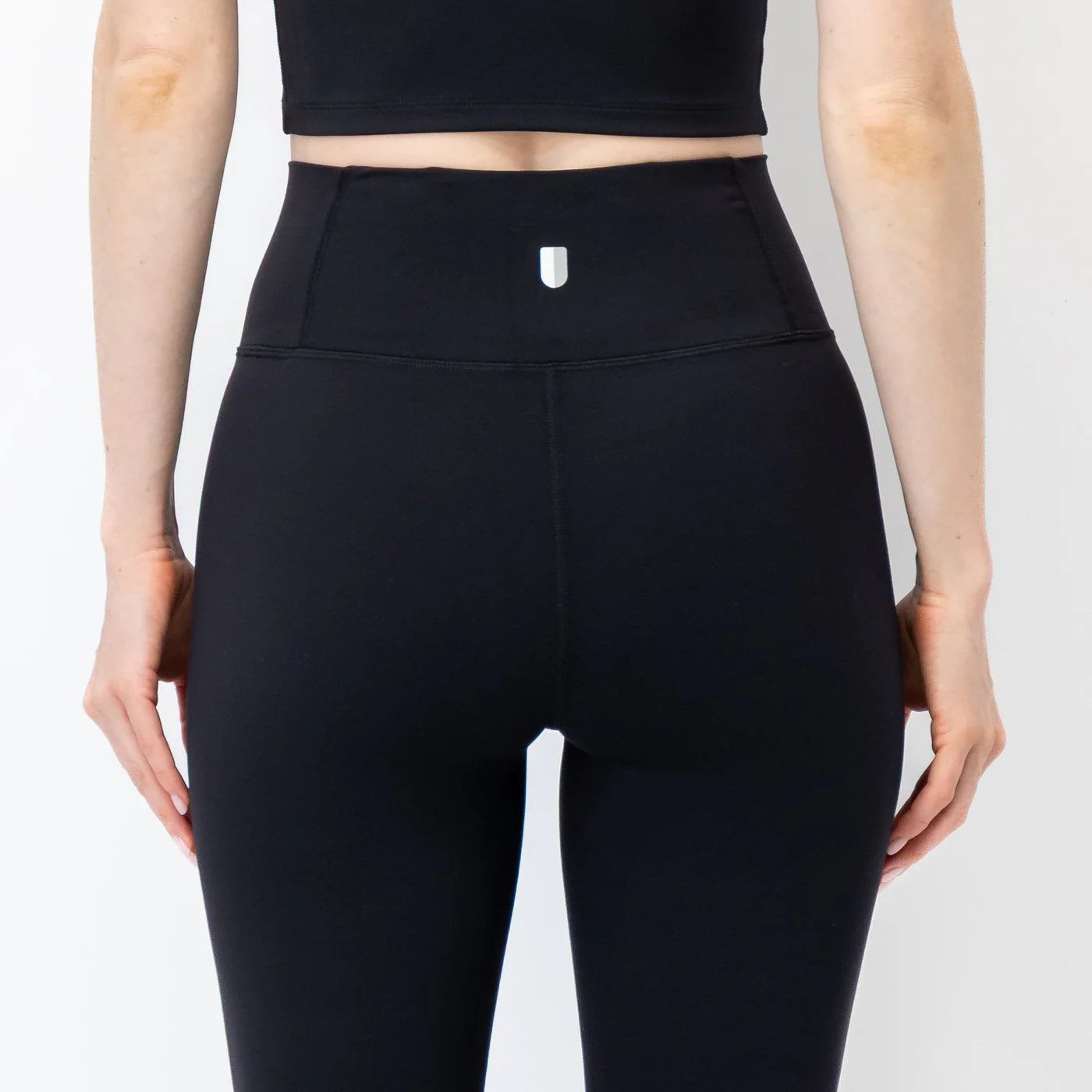 Rhoback Vista High-Rise Legging in Midnight Black at Baseline Social