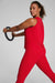 SPANX Activate High Neck Tank in Red at Baseline Social