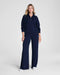 SPANX AirEssentials Half Zip in Timeless Navy at Baseline Social