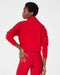 SPANX AirEssentials Half Zip in Red at Baseline Social