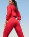 SPANX Booty Boost 7/8 Leggings in Red at Baseline Social