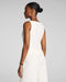 Spanx EasyBreezy Linen Button-Down Vest in Ivory at Baseline Social