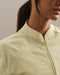 Rhone Saltair Jacket in Citron Stripe at Baseline Social
