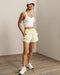 Rhone Saltair Short in Citron Stripe at Baseline Social