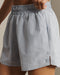 Rhone Saltair Short in Washed Navy Stripe at Baseline Social