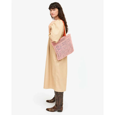 Clare V. Sandy Tote in Blush at Baseline Social