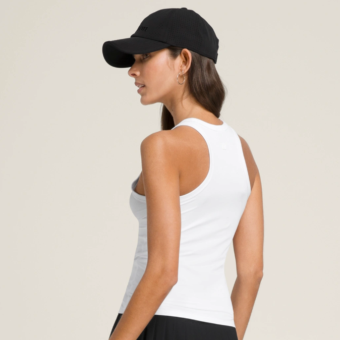 Fieldhouse Tank Lite in White - Baseline Social