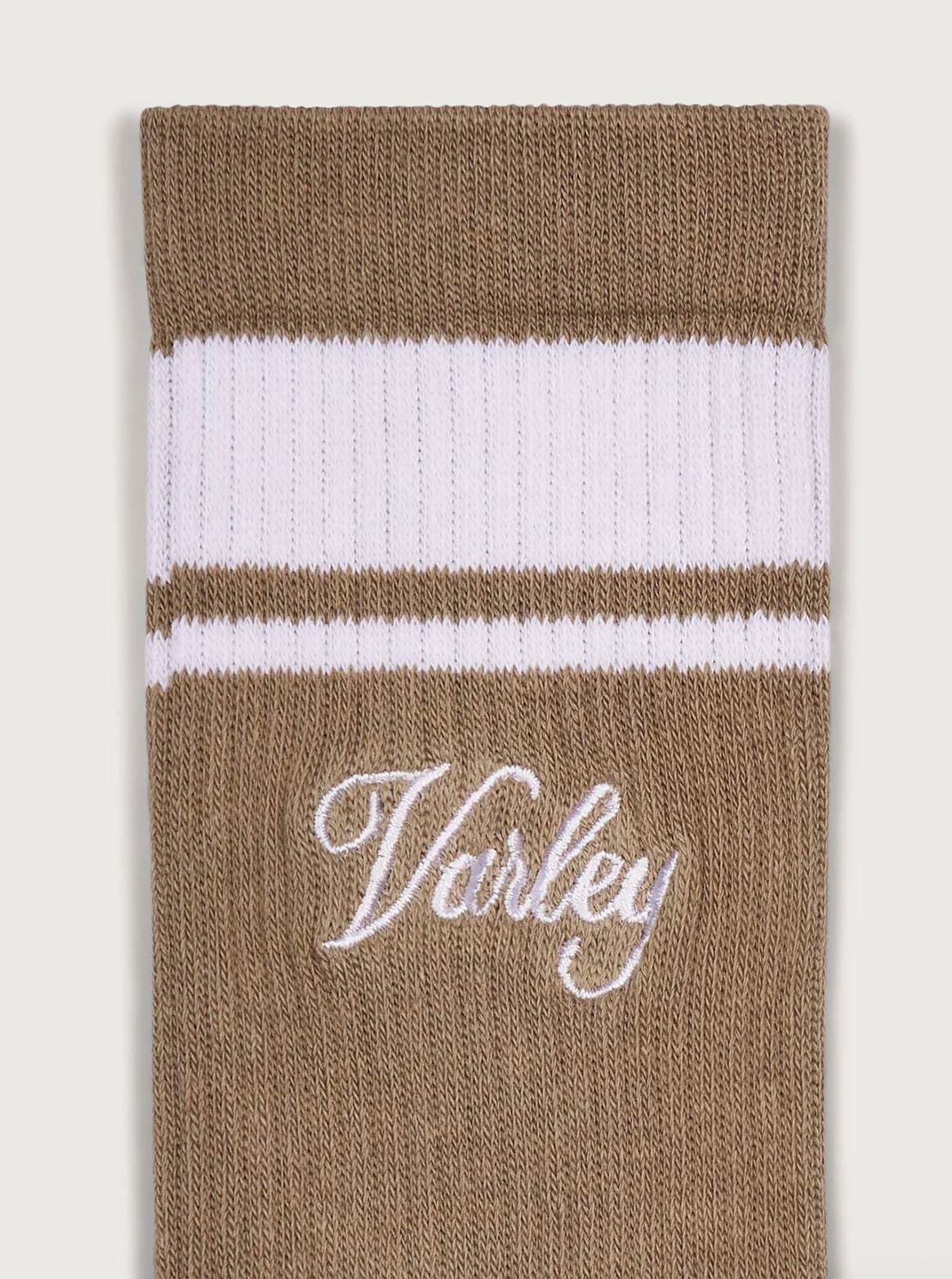 Lamar Club Stripe Sock in Desert Taupe - Baseline Social