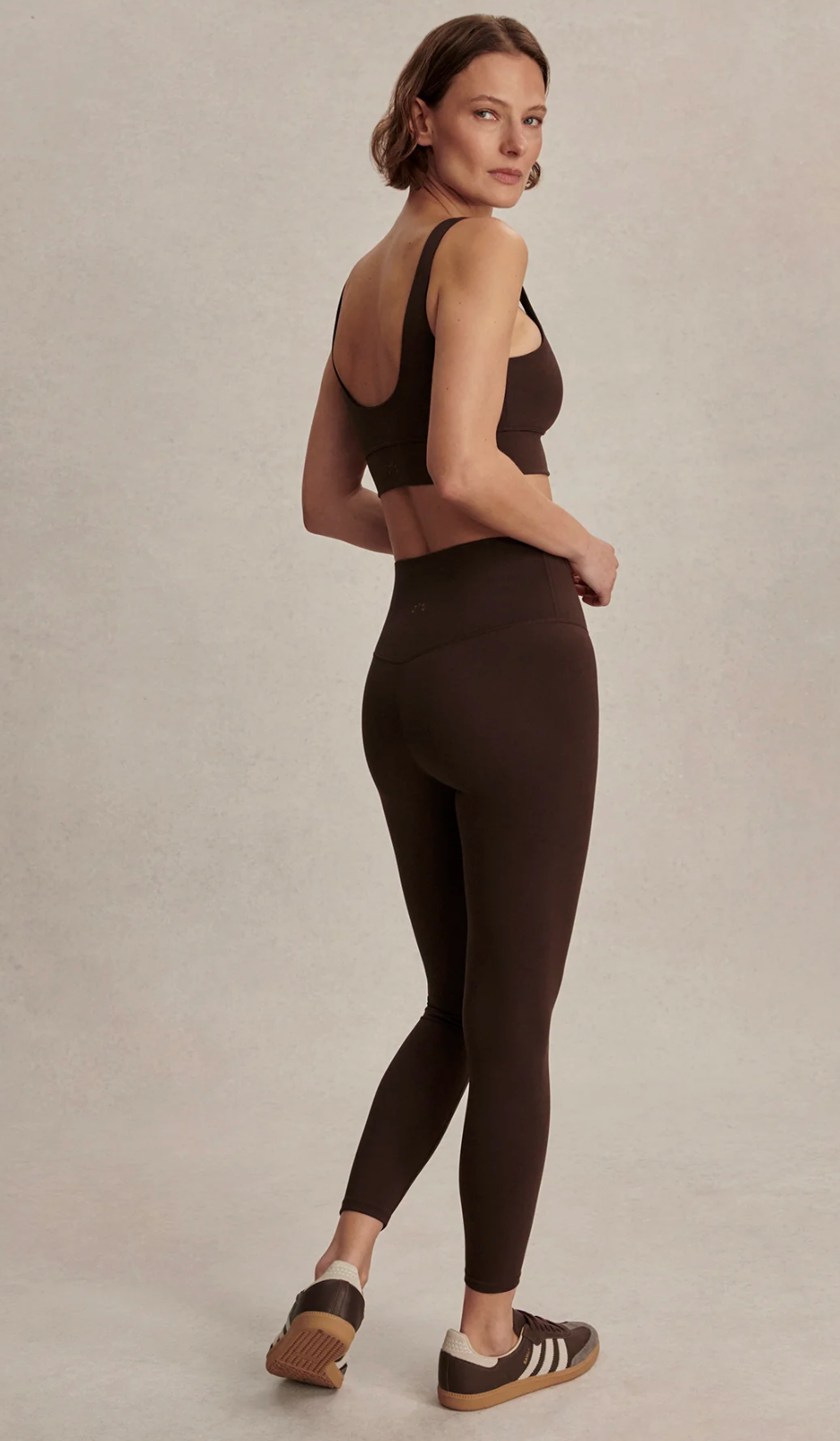 FreeSoft High Rise Legging 25" in Coffee Bean - Baseline Social