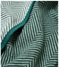 ChappyWrap's Harborview Herringbone Evergreen Blanket at Baseline Social