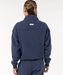 Serenity Half-Zip in Fleet Navy Heather - Baseline Social