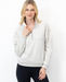 Serenity Half-Zip in Ivory Heather - Baseline Social