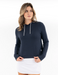 Tempo Performance Hoodie in Fleet Navy/Nightshade Heather - Baseline Social