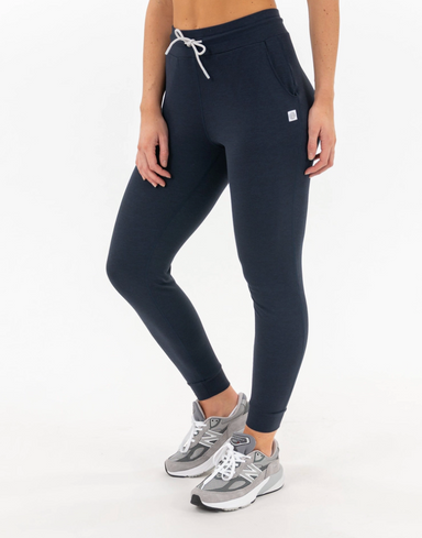 Tempo Performance Joggers in Fleet Navy/Nightshade Heather - Baseline Social