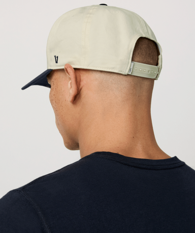 Vuori Hermosa Two Tone Hat in Navy at Baseline Social