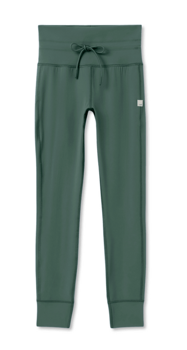 Vuori Daily Legging in Agate Green at Baseline Social