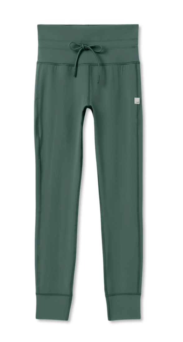 Vuori Daily Legging in Agate Green at Baseline Social
