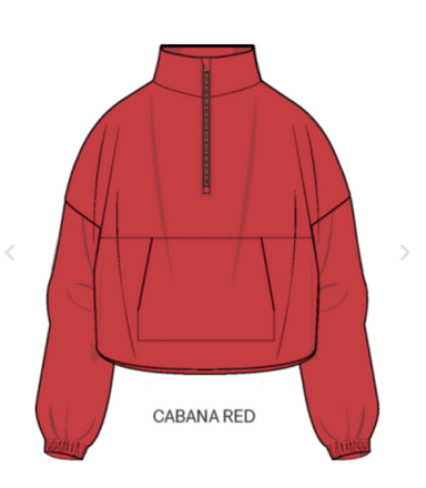 Anorak - Cabana Red - Baseline Social