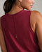 Rhone Serene Tank in Cranberry at Baseline Social