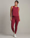 Rhone Serene Tank in Cranberry at Baseline Social