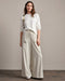 Somer Pullover Sweater in Snow White at Baseline Social
