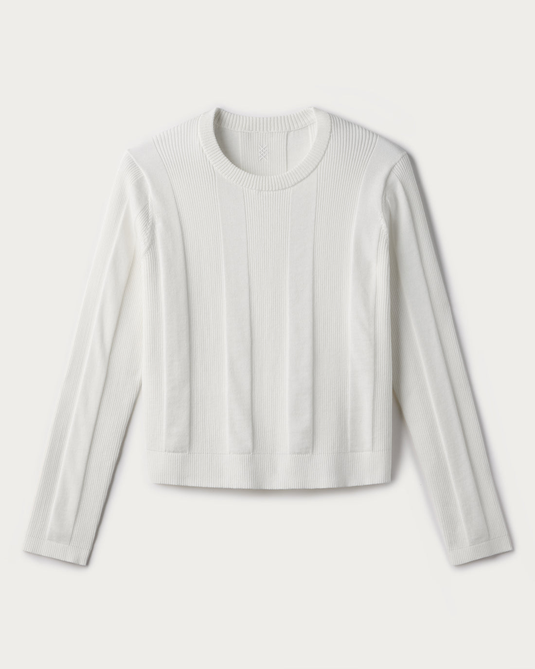 Somer Pullover Sweater in Snow White at Baseline Social
