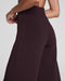 Spanx Zero Waistband Wide Leg Pant in Truffle Brown at Baseline Social