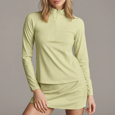 Stance Rib 1/4 Zip in Green Haze - Baseline Social