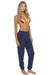 Bolt Stitch Sweatpants in Navy/White
