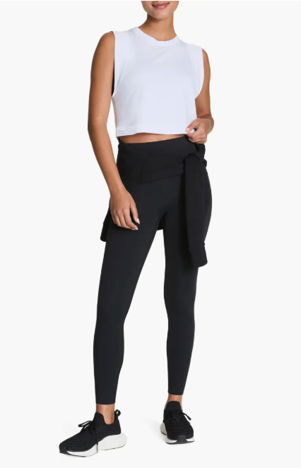 SPANX Supernaturals Muscle Tank in Vivid White at Baseline Social