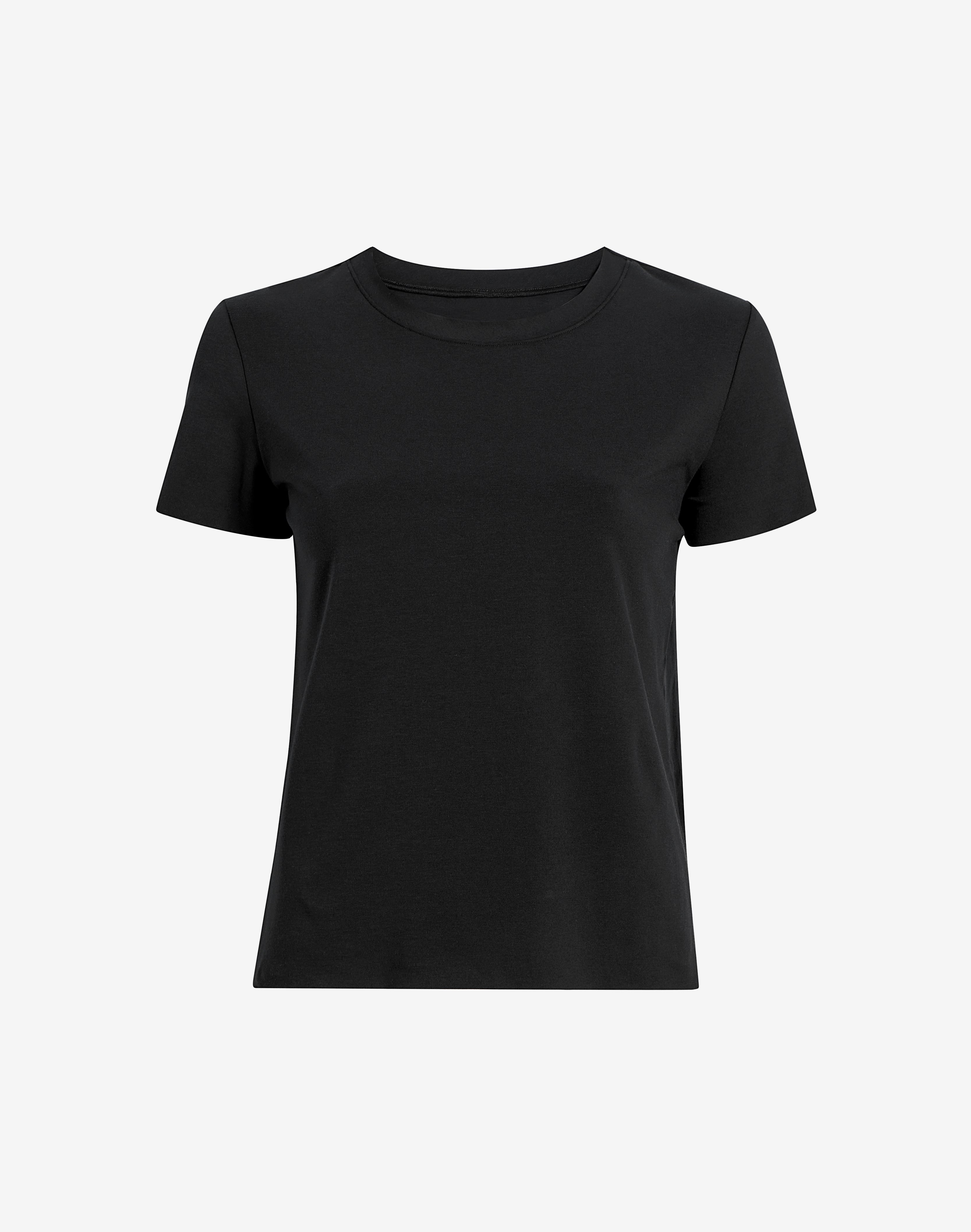 Essential Cotton Tee in Black